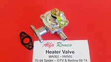 Alfa Romeo Spider, 70-94 - GTV & Berlina 69-74 Heater Valve upgrade from plastc