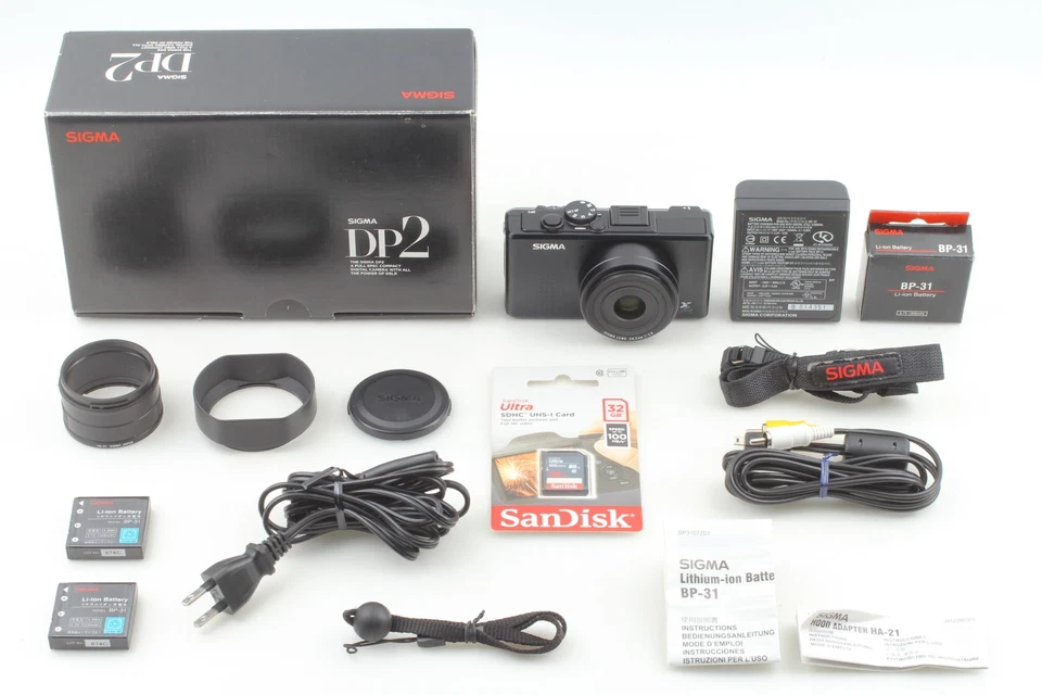 [Top MINT in Box] Sigma DP2 14MP Compact Digital Camera Japan - Image 2 of 4