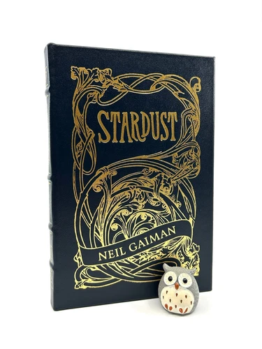 EASTON PRESS Stardust Neil Gaiman SIGNED Leather Fantasy Love Identity Dreams