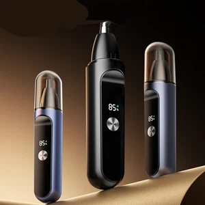 Rechargeable Electric Nose Hair Trimmer Waterproof Washable Ear Hair Remover Men