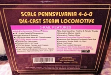 MTH Premier 20-3031-1 Pennsylvania 4-6-0 G-5 Steam  PS.1 O #5740 New BCR PRR