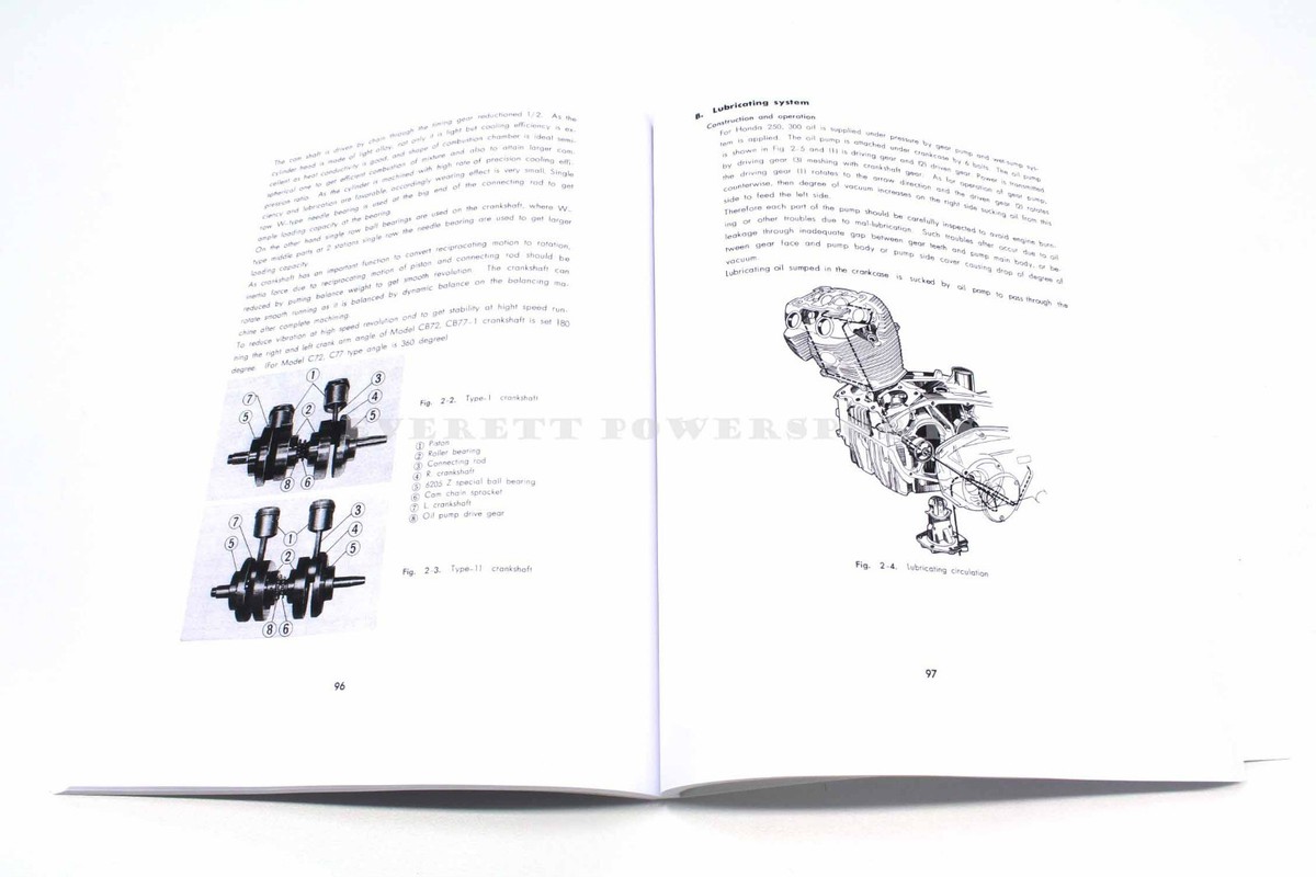 New Service Manual CB72 CB77 C72 C77 OEM Honda Shop Repair