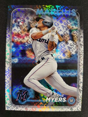 Dane Myers RC All-Star Game Logo Variation HOLO Foil 2024 Topps ASG SP Marlins