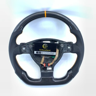 Carbon Fiber Steering Wheel Fit for Volkswagen Golf R MK5 MT GTI R32 Jetta 2003+