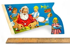 Vintage Sinclair Oil Christmas Promotional Cardboard Snap Gun (Circa 1950's)