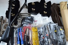 Reitsport-Flohmarkt Kiste – bunt gemischte Artikel für Pferd & Reiter – Set 1177