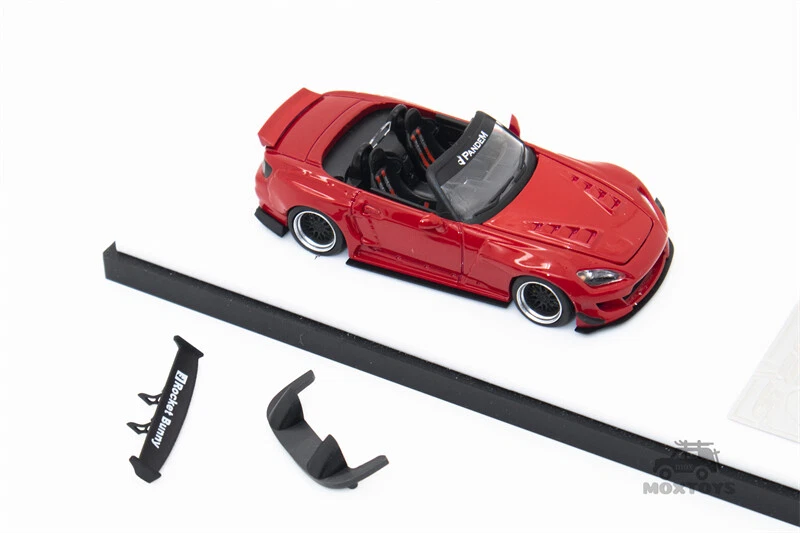Micro Turbo 1/64 ホンダ Rocket Bunny レッド Custom S2000 Pandem Rocket Bunny Red Micro Turbo – Import Crate