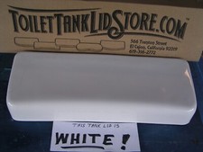 Eljer Emblem Toilet Tank Lid 151-1500 WHITE Nice Condition 10C