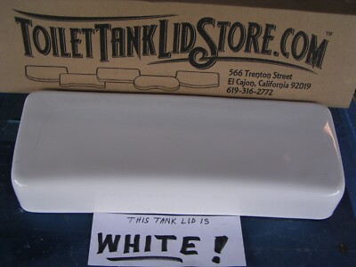 Eljer Emblem Toilet Tank Lid 151-1500 WHITE Nice Condition 10C