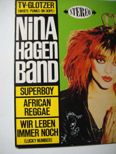 NINA HAGEN BAND - 10" SELF TITLED EP on COLUMBIA 36817 - 1980 VG++/NM - Picture 3 of 11