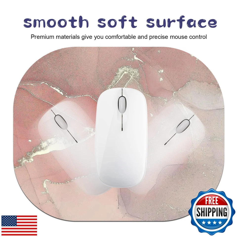 Mouse Pad, Mini Mousepad, Marble Mouse Pads, Mouse Pads for Desk Office Lapto - Image 2 of 4