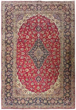 Large 9x15' Perrsian Kashaan Quality Handmade Rug # PIX-8701