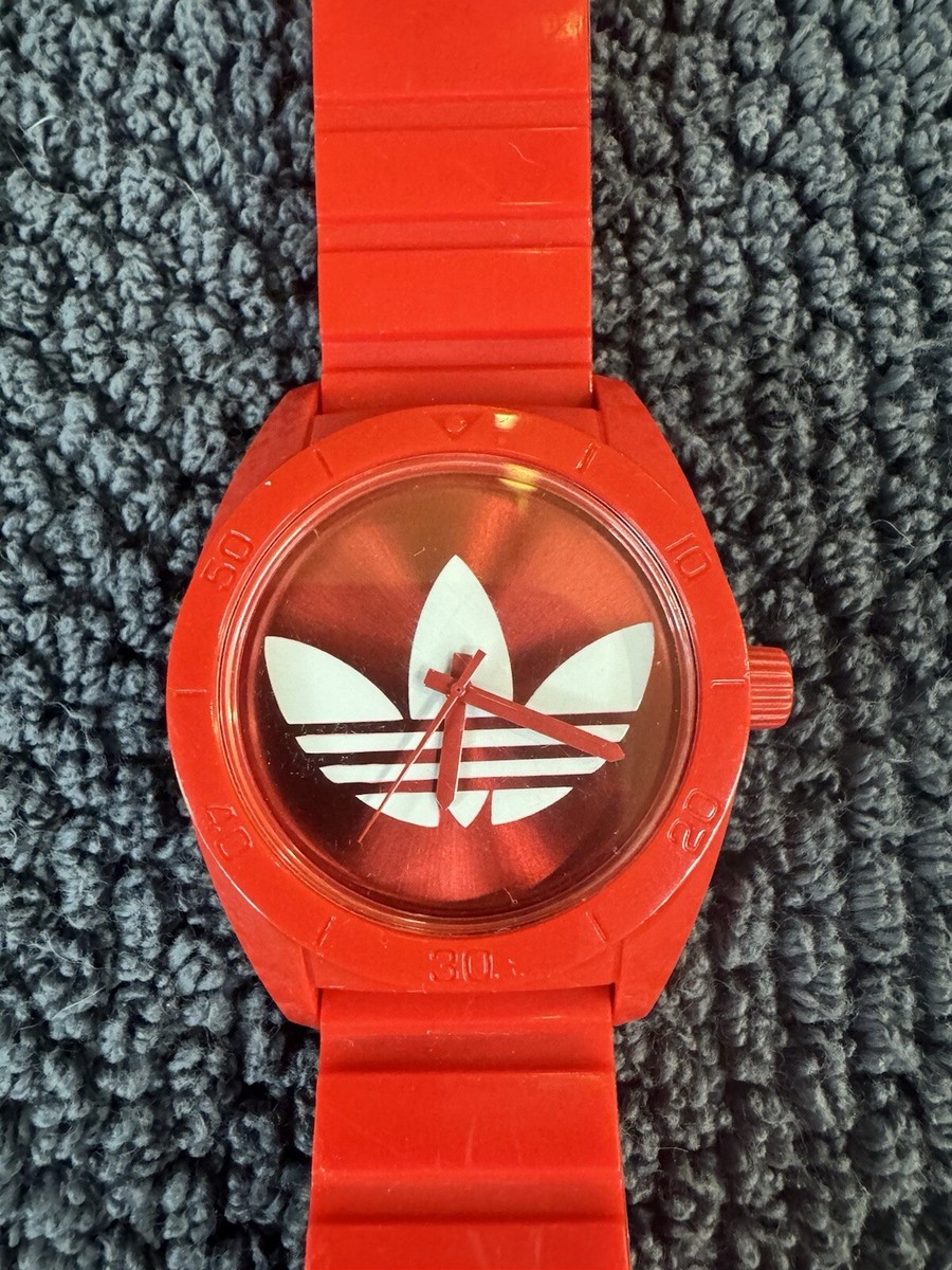 adidas Originals Adicolor Santiago Red Dial Unisex Watch ADH2655 - Main Image
