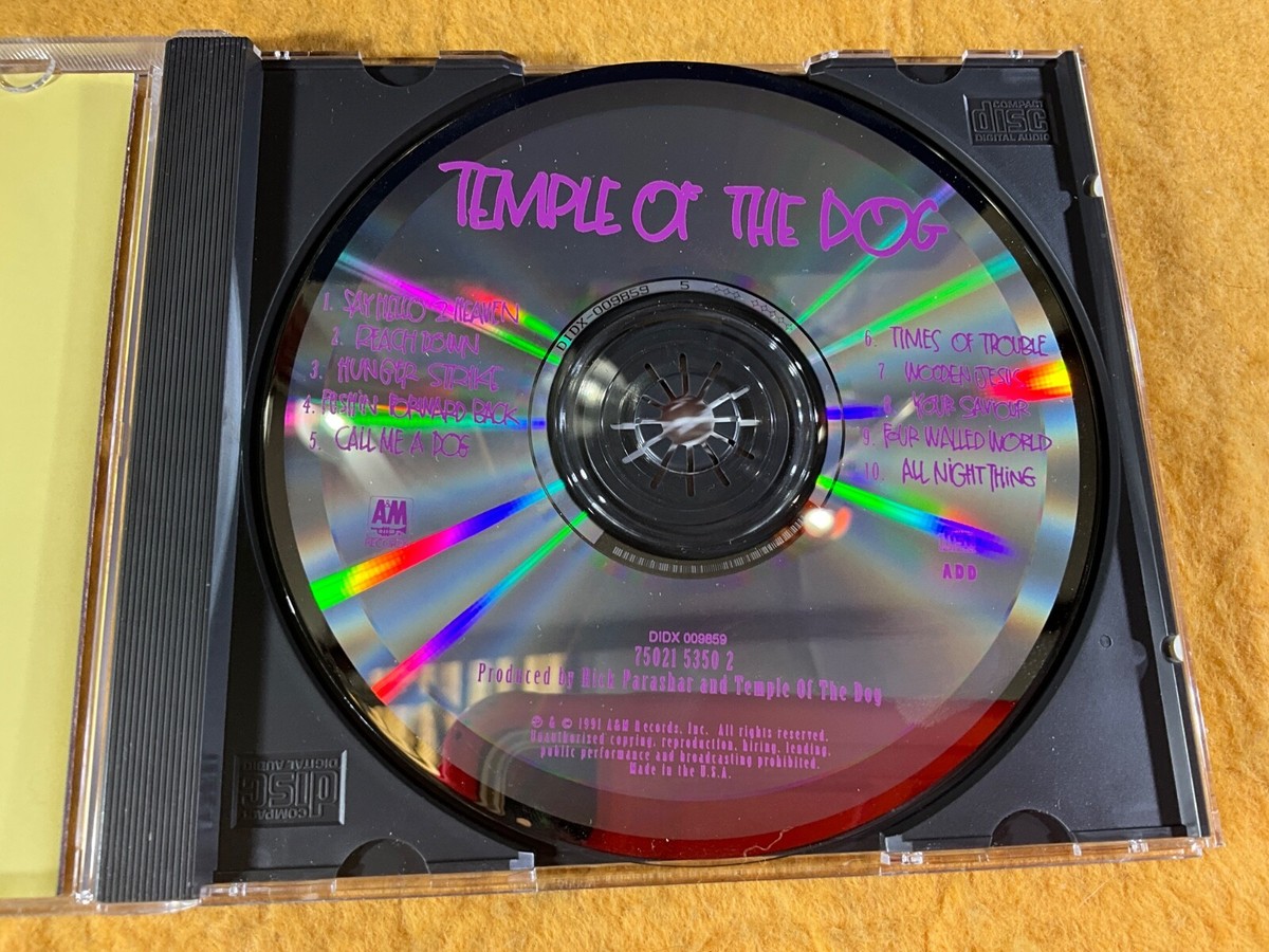 D12-8 TEMPLE OF THE DOG - 1991 - A&M 7502153502 - CD - ROCK