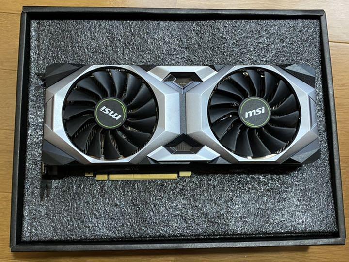 MSI GeForce RTX 2080 TI Ventus NVIDIA Graphics Card MSI GeForce RTX 2080 TI Ventus NVIDIA Graphics Card