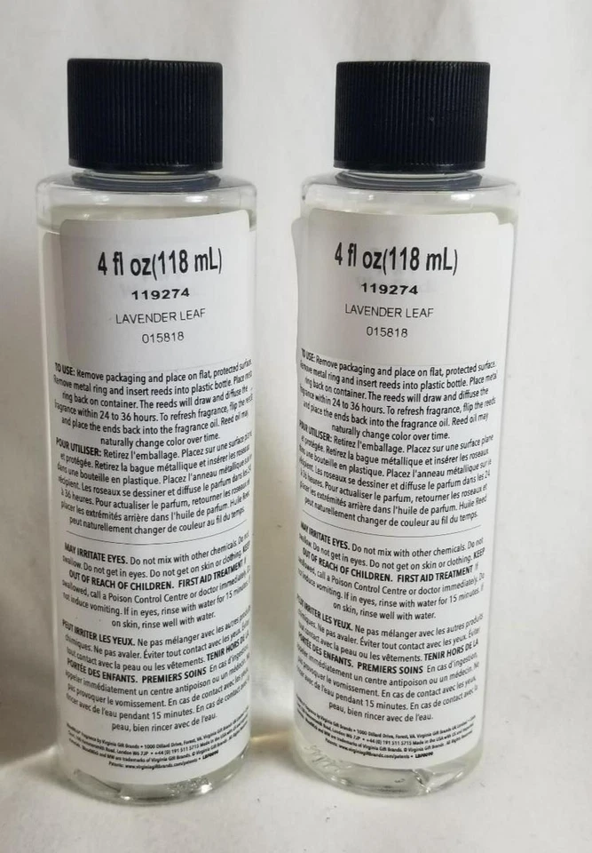 Ambientador Yankee Candle/Woodwick Reed Difusor HOJA LAVANDA Eliminar Olores Foto 3 de 4