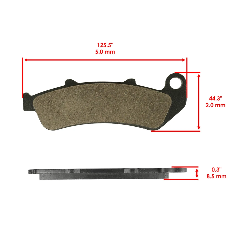 Тормозные колодки для Honda CBR1000 CBR1000F 1993 1994 1995 1996 передние задние колодки - Изображение 2 из 4