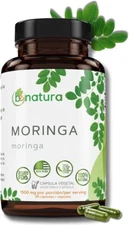 Moringa Capsulas Organicas(Organic Moringa Capsules) – 90 Vegan Caps, 1500 mg pe