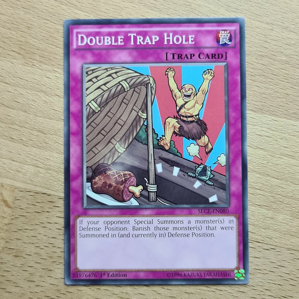 DOUBLE TRAP HOLE YUGIOH SECE COMMON 2015 1st ED