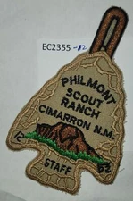 Boy Scout Philmont Scout Ranch Staff Arrowhead