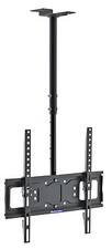LCD Home Office Ceiling Mounted TV Television Stand Tilt Swivel Bracket 14-60'' 