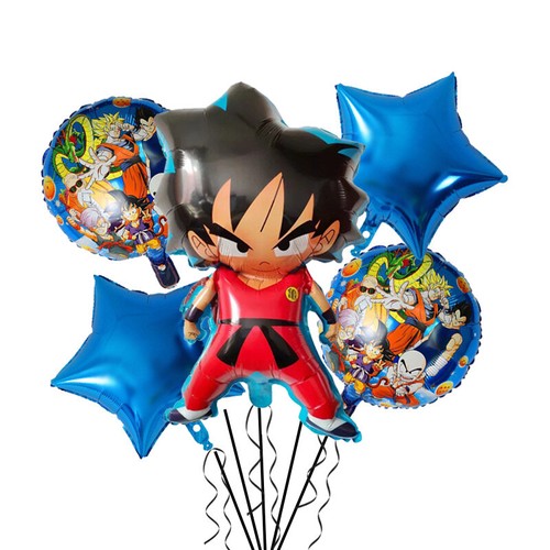 Sette Palline Drago Animazione Bambini Compleanno Festa Alluminio Palloncino - Foto 12 di 15