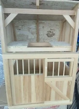 DAKIN’S Miniatures wooden play Horse Barn Breyer Stable Farm For Breyer Horses