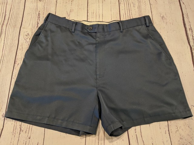 Jos A Banks David Leadbetter Navy Golf Shorts Flat Front Comfort Waist Mens 38R | eBay
