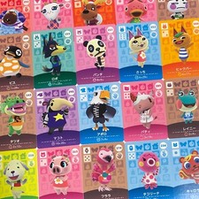 Nintendo Japanese Animal Crossing Amiibo Card Series3 201-300  Choose cards 