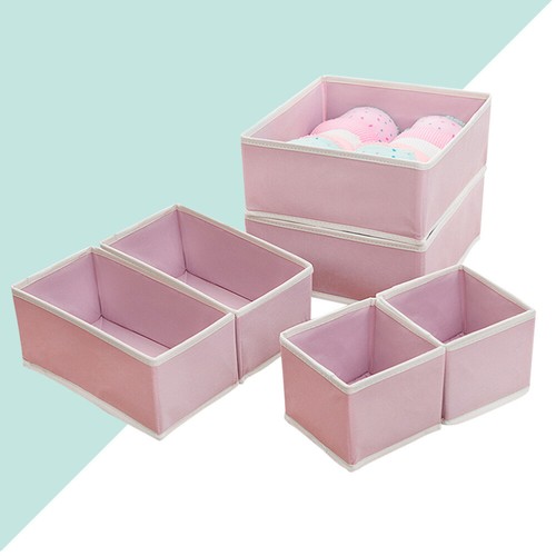 Fabric Storage Box Boxes Lingerie Organizer for Drawer Underskirt Case - Picture 11 of 12