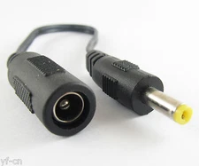 10pcs 17cm DC Power Adapter Cable 4.0x1.7mm Male Plug to 5.5x2.1mm Female Jack