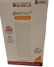 InvisibleShield GlassFusion+ Screen Protector with D3O Coating for Samsung...
