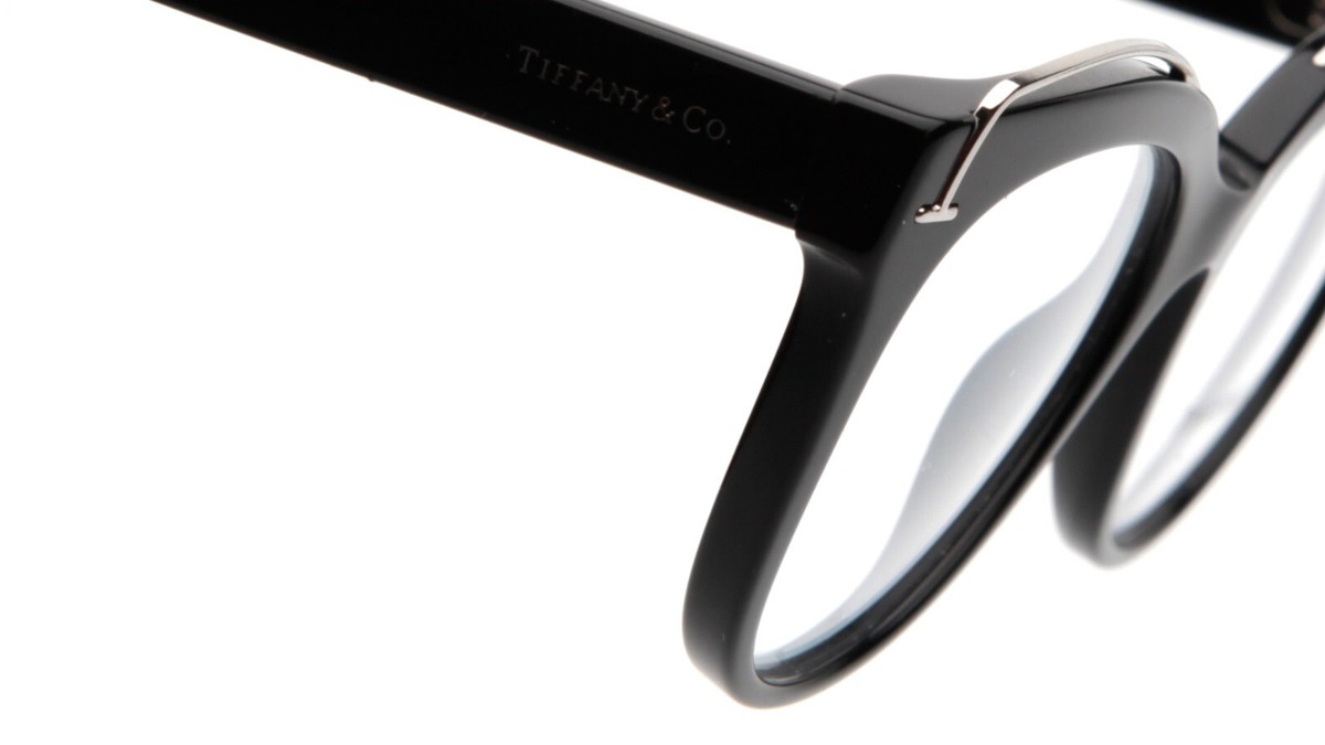 e*u様 ⭐︎国内正規品 レシート付き Tiffany & Co. ダイヤモンド NEW TIFFANY & Co. TF 2166 8001 Black EYEGLASSES GLASSES