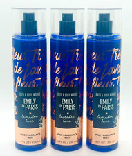 3 Bath  Body Works Emily In Paris Lavender Luxe Fine Fragrance Mist Spray 8 oz
