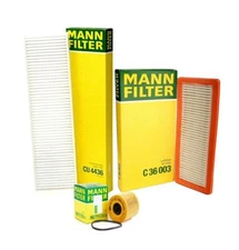 Mann Oil Air Paper Cabin Filter Service Kit For Mini R52 R55 R56 R60 R61 1.6L L4