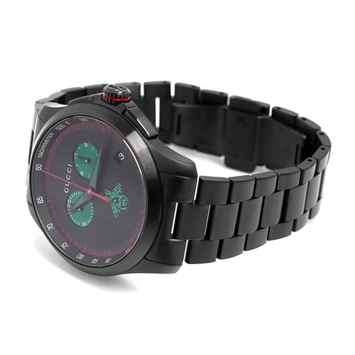 Gucci YA126270 Men's G-TIMELESS Black Quartz Watch - Picture 3 of 5