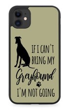 Funny Greyhound Rubber Phone Case Greyhounds Grey Hound Dog Dogs Quote Pet DA81