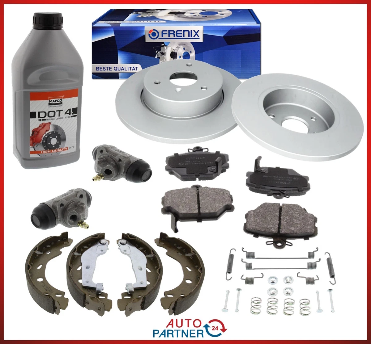 Kit freno, Freno a disco SKODA OCTAVIA II (1Z3) 1.6 TDI (105 Cv) 2009 - 2013