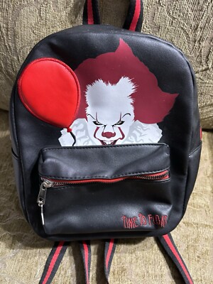 it chapter two pennywise mini backpack EXCLUSIVE DROP: Loungefly Cosplay Backpa – LF Lounge VIP camping or a lone wolf It Chapter 2 Pennywise Mini