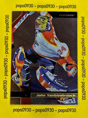 John Vanbiesbrouck, Florida Panthers, 1998, SP Authentic, foiled, #69