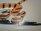 SALE PRICE Vintage Princeton University 1919 Alumnus Hand-painted drinks tray — photo 6