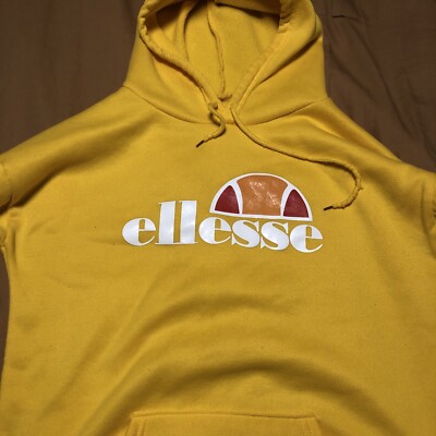 yellow ellesse jumper