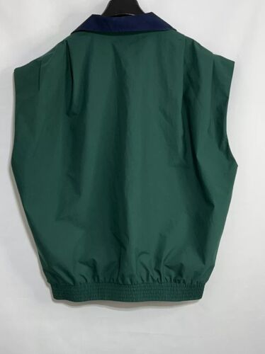 ZERO RESTRICTION GORE-TEX MENS GOLF OUTERWEAR GREEN VEST L Made In USA - Picture 4 of 9
