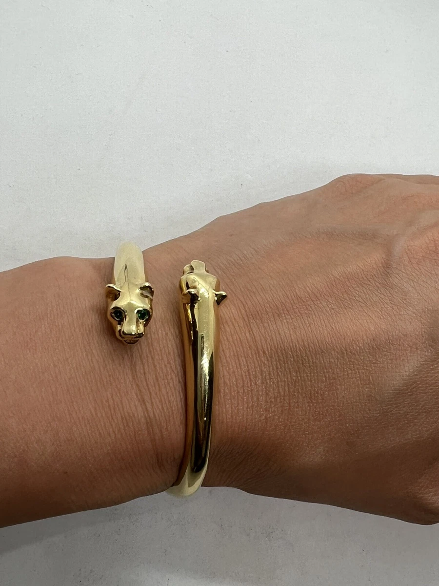 Vintage cartier deals panther bracelet