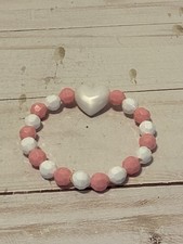 Heart Beaded Bracelet Girls Teens Jewelry Handmade Gifts For Girls Birthday