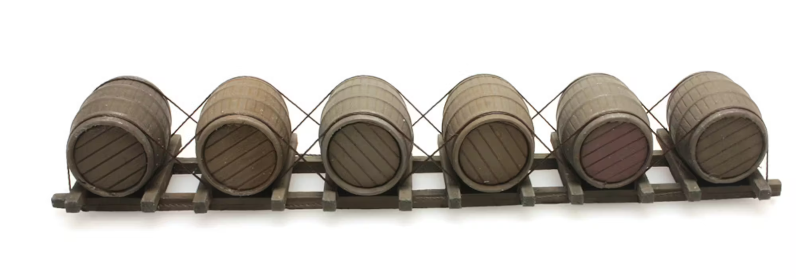 Artitec 487.801.72 Load Railway Car Composed Of Barrels, Scale HO 1:87