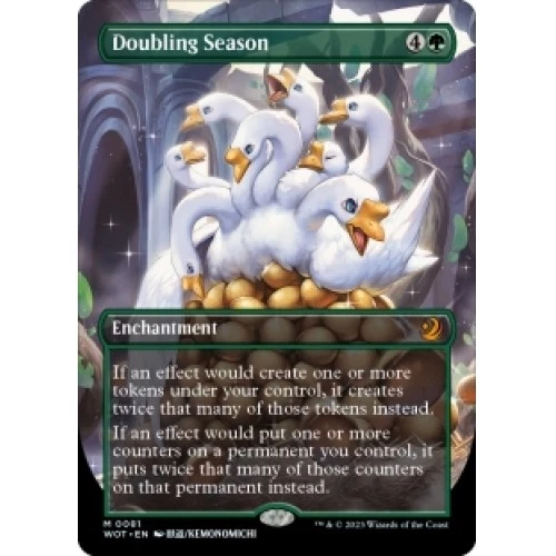 Doubling Season Magic: The Gathering Individual Trading Card Games