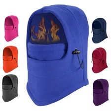 Winter Warm Balaclava Ski Mask Windproof Fleece Full Face Mask for Cold Weather