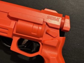 SEGA Saturn Stunner Arcade Light Gun Controller MK-80113 with Virtua Cop 2 Works