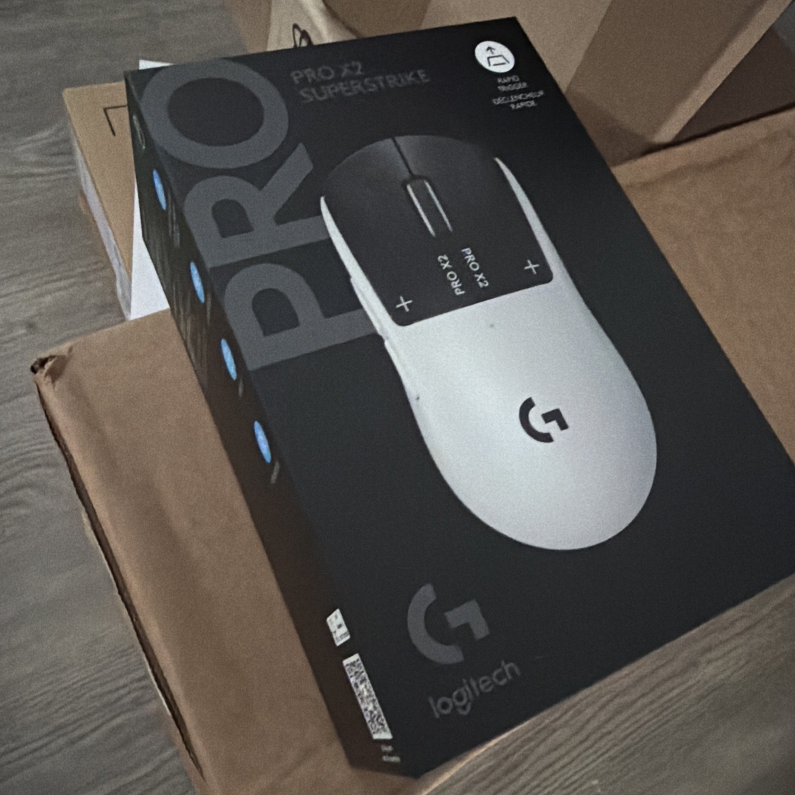 Logitech G PRO X2 Superstrike Wireless Gaming Mouse - Brand 